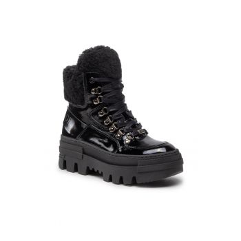 Ghete dama -  301518020 - Piele naturala - Negru