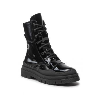 Ghete dama -  301548676 - Piele naturala/Piele lacuita - Negru