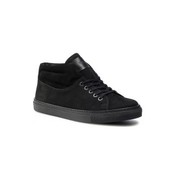 Pantofi barbati -  207505377 - Piele nabuc - Negru