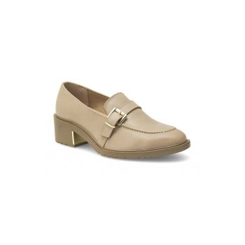 Pantofi dama -  388098 - Piele naturala - Bej