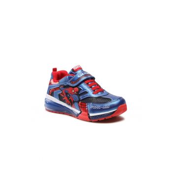 Pantofi sport baieti -  300497395 - Piele ecologica - Albastru