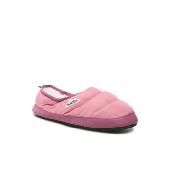 Papuci de casa dama -  Textil - Roz