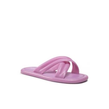 Papuci flip-flop dama -  Textil - Violet