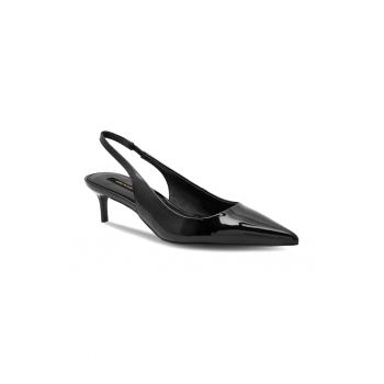 Sandale dama -  399155 - Piele lacuita - Negru