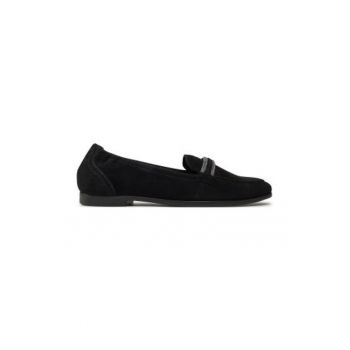Mocasini dama -  85796 - Negru - Piele naturala