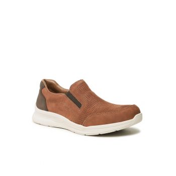Pantofi barbati -  302045150 - Piele nabuc - Maro