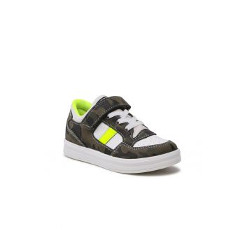 Pantofi sport baieti -  302502233 - Piele ecologica - Multicolor