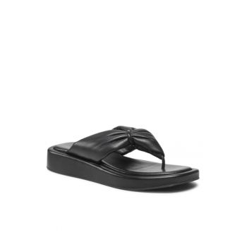 Papuci dama -  300545386 - Piele naturala - Negru