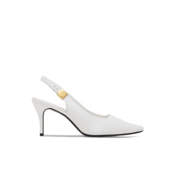 Sandale dama -  590558862737138 - Piele naturala - Alb