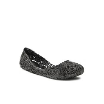Balerini dama -  Textil Negru