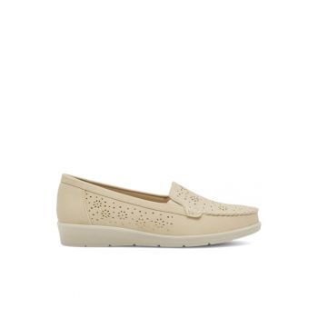 Pantofi sport dama -  Sintetic - Bej