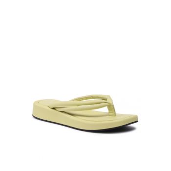 Papuci dama -  300349403 - Piele naturala - Verde