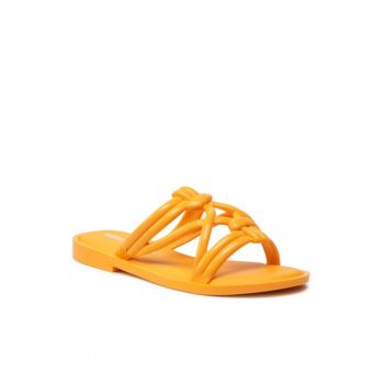 Papuci flip-flop dama -  Textil - Portocaliu