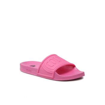 Papuci flip-flop dama -  Textil - Roz