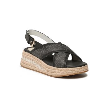 Sandale dama -  302824090 - Piele ecologica - Negru
