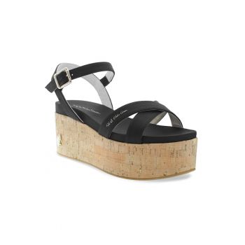 Sandale dama -  302825387 - Piele ecologica - Negru