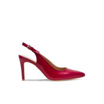 Sandale dama -  5905588288695380 - Piele naturala - Rosu
