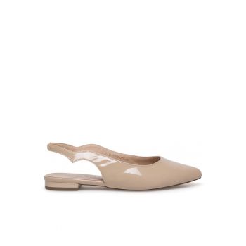 Sandale dama -  590558831841540 - Piele naturala/Piele lacuita - Bej