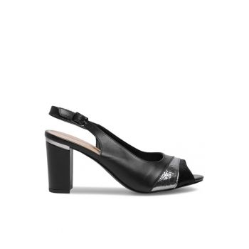 Sandale dama -  590558849520838 - Piele naturala - Negru