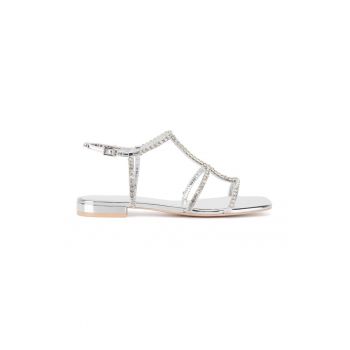 Sandale dama -  590559 - Piele naturala - Argintiu