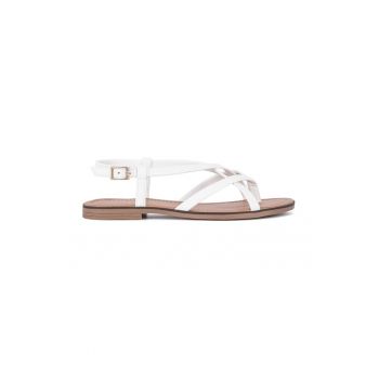 Sandale dama -  590559 - Sintetic - Alb