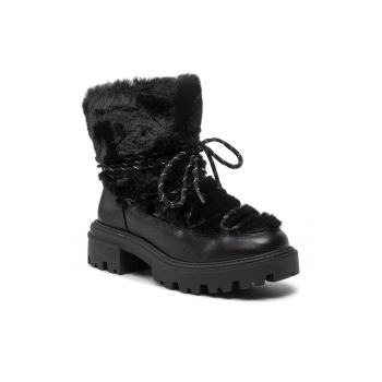Botine dama -  301727934 - Textil - Negru
