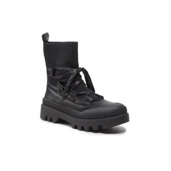Botine dama -  301728740 - Textil - Negru