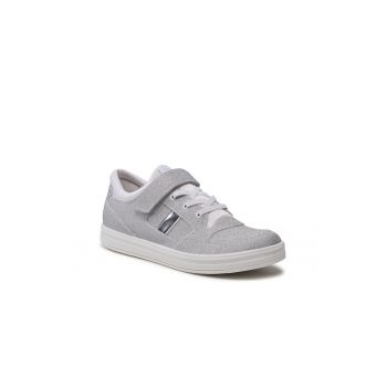 Pantofi sport fete -  302502158 - Piele ecologica - Argintiu