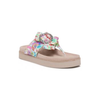 Papuci dama -  208263009 - Textil - Multicolor