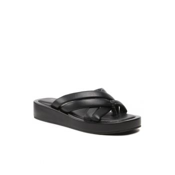 Papuci dama -  5904862742502 - Piele naturala - Negru