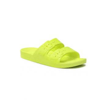 Papuci flip-flop dama -  300690062 - Textil - Verde