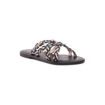 Papuci flip-flop dama -  Piele naturala