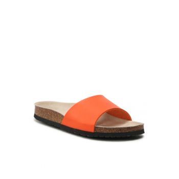Papuci flip-flop dama -  Textil - Portocaliu