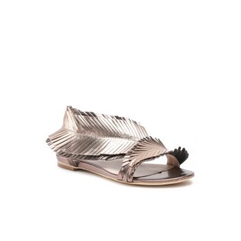 Sandale dama -  302164226 - Auriu - Piele naturala
