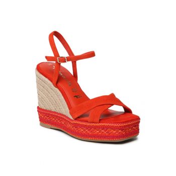 Sandale dama -  302245987 - Piele naturala - Rosu