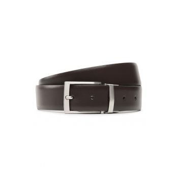 Curea barbati -  302772537 - Piele naturala - Gri