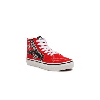 Pantofi sport fete -  302249527 - Piele naturala - Rosu