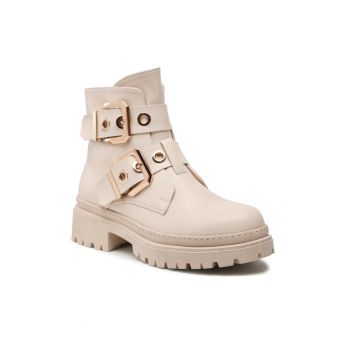 Botine dama -  5904862164588 - Piele ecologica - Bej
