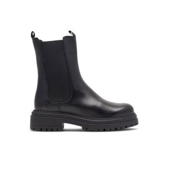Botine dama -  590558800677036 - Piele naturala - Negru