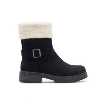 Botine dama -  590558807792336 - Piele ecologica - Negru