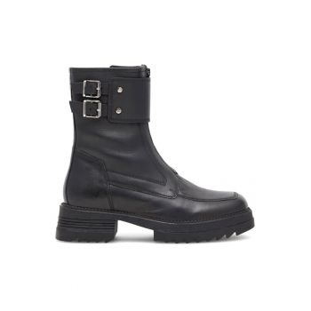Botine dama -  590558812560036 - Piele naturala - Negru