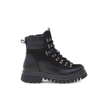Botine dama -  590558816521736 - Piele naturala - Negru