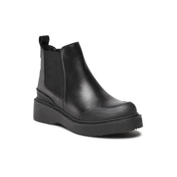 Cizme Chelsea dama -  Piele naturala - Negru