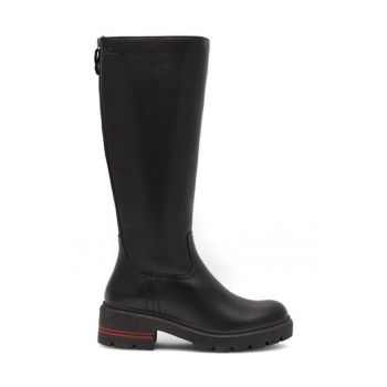 Cizme dama -  590559 - Piele naturala - Negru -