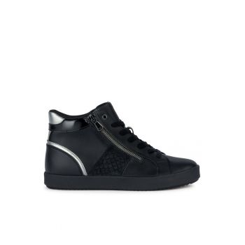 Pantofi sport dama  302495429 - Piele intoarsa - Negru