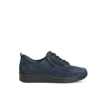 Pantofi sport dama -  590558838354337 - Piele naturala - 37 EU - Bleumarin