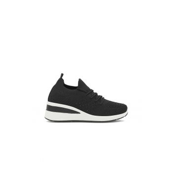 Pantofi sport dama -  590559 - Textil - Negru -