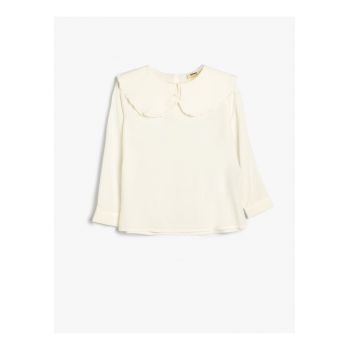 Bluza cu guler Peter Pan