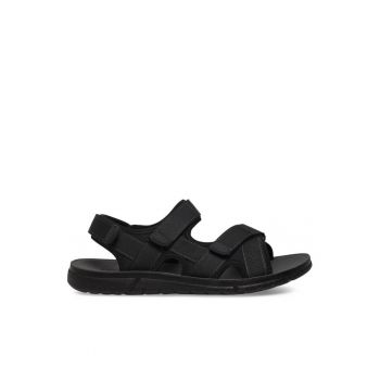Sandale barbati -  Textil - Negru
