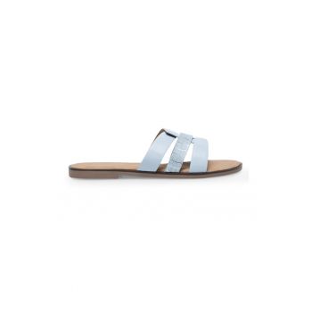 Slapi dama -  590559 - Piele ecologica - Albastru celest